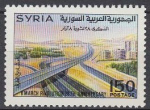 Syrien Mi.Nr. 1820 Jahrestag der März-Revolution, Straßen (150)