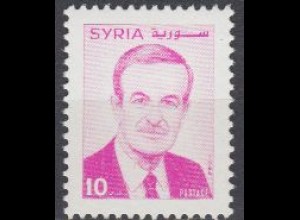 Syrien Mi.Nr. 1937 Freim. Präsident Assad (10)