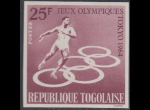 Togo Mi.Nr. 437B Olympia 1964 Tokio, Diskuswerfen (25)