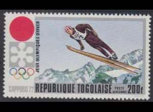 Togo Mi.Nr. 893A Olympia 1972 Sapporo, Skispringen (200)