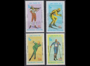 Togo Mi.Nr. 1414-17A Olympische Winterspiele Lake Placid (4 Werte)