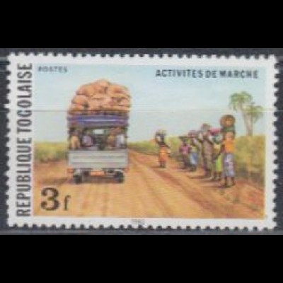 Togo Mi.Nr. 1478A Marktszenen, Warentransport zum Markt (3)