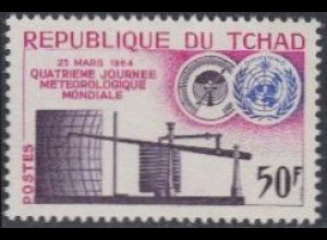 Tschad Mi.Nr. 115 Welttag Meteorologie (50)