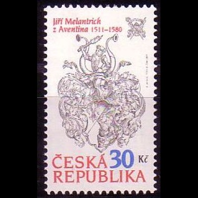 Tschechien Mi.Nr. 668 500. Geb. von Georg Melantrich v.Aventin (30)