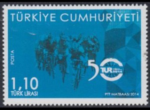 Türkei Mi.Nr. 4105 50.Türkei-Rundfahrt, Zielsprint (1,10)