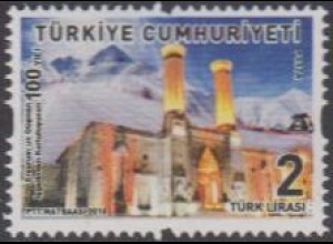Türkei MiNr. 4410 Freim. Rückeroberung von Erzurum (2)