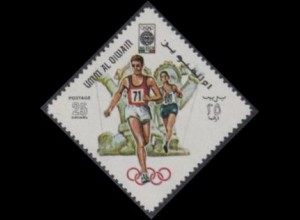 Umm al-Kaiwain Mi.Nr. 265A Olympia 1968 Mexiko, Langstreckenlauf (25)