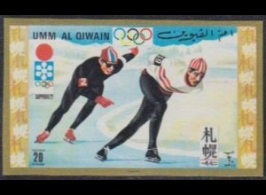 Umm al-Kaiwain Mi.Nr. 457B Olympia 1972 Sapporo, Eisschnelllauf (20)