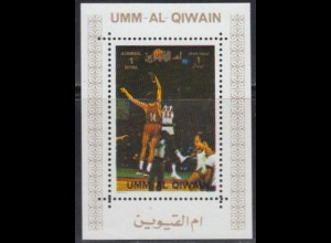 Umm al-Kaiwain Mi.Nr. 942A (Block) Olmypia 1972 München, Basketball (1)