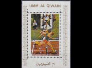 Umm al-Kaiwain Mi.Nr. 1102A (Block) Geschichte oly.Spiele, Laufen (1)
