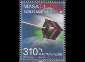Ungarn Mi.Nr. 5551 Start 1.ungar. Kleinsatellit MASAT-1 (310)