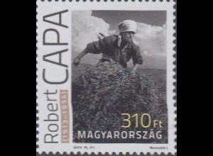 Ungarn Mi.Nr. 5656 100.Geb. Robert Capa (310)