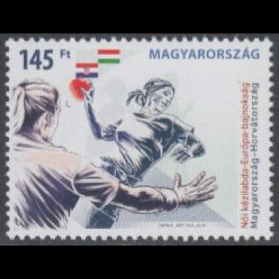 Ungarn Mi.Nr. 5753 Handball-EM der Frauen (145)