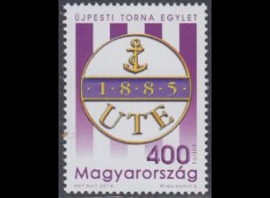 Ungarn Mi.Nr. 5778 130Jahre Turnverein Újpest (400)