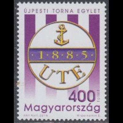 Ungarn Mi.Nr. 5778 130Jahre Turnverein Újpest (400)