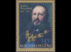 Ungarn Mi.Nr. 5789 100.Todestag Kálmán Széll (145)