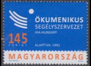 Ungarn Mi.Nr. 5822 25Jahre ökumenisches Hilfswerk (145)