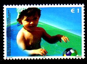 UNMIK Mi.Nr. 53 Kinder, Kleinkind in Badewanne (1)