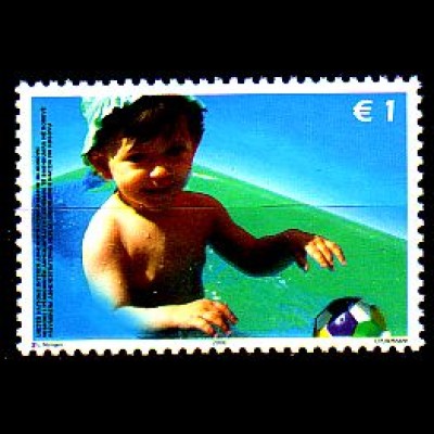 UNMIK Mi.Nr. 53 Kinder, Kleinkind in Badewanne (1)