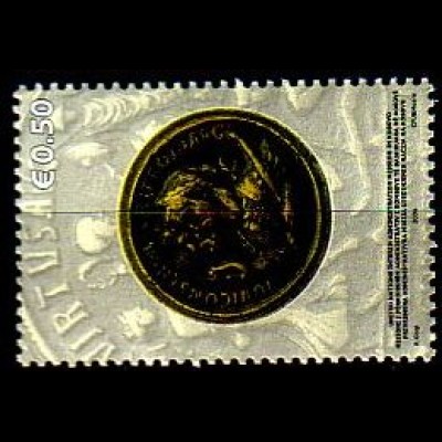 UNMIK Mi.Nr. 61 Historische Münzen, Bronzemedaillon (0,50)