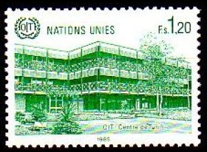 UNO Genf Mi.Nr. 128 ILO, U-Thant-Pavillon des Turiner Zentrums (1,20)