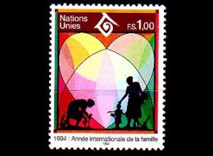 UNO Genf Mi.Nr. 244 Jahr der Familie, Großfamilien (1,00)