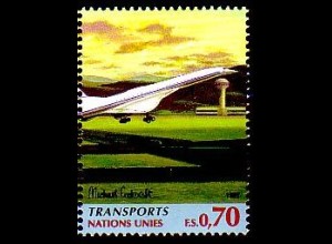 UNO Genf Mi.Nr. 318 ECE - ESCAP, Concorde (0,70)