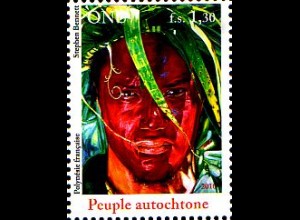 UNO Genf Mi.Nr. 738 Indigene Menschen, Franz. Polynesien (1,30)