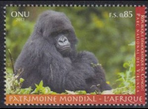 UNO Genf Mi.Nr. 797 UNESCO Welterbe Afrika, Nationalpark Virunga (0,85)