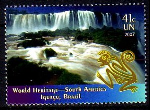 UNO New York Mi.Nr. 1072 Naturerbe, Nationalpark Iguacu Brasilien (41)