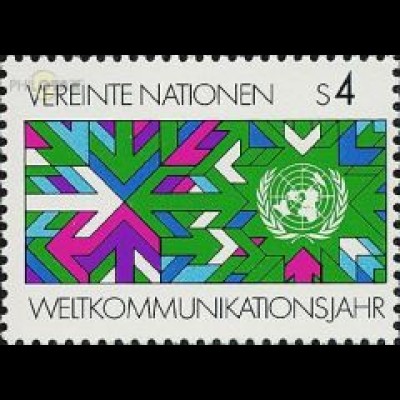 UNO Wien Mi.Nr. 29 Weltkommunikationsjahr (4)