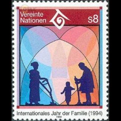 UNO Wien Mi.Nr. 161 Jahr der Familie Partnerschaft (8)