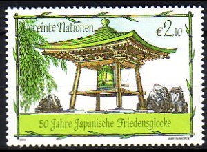UNO Wien Mi.Nr. 419 50 Jahre japanische Friedensglocke, Wien (2,10)