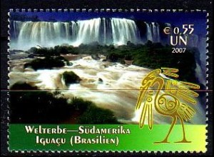 UNO Wien Mi.Nr. 504 Naturerbe, Nationalpark Iguacu Brasilien (0,55)