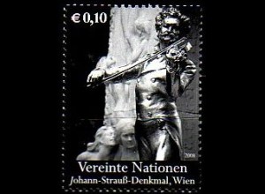 UNO Wien Mi.Nr. 522 Freim. Johann Strauß Denkmal im Stadtpark Wien (0,10)