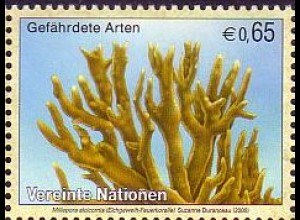 UNO Wien Mi.Nr. 527 Gefährdete Arten Meerestiere, Koralle (0,65)