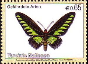UNO Wien Mi.Nr. 588 Gefährdete Arten, Raja Brookes Vogelflügler (0,65)