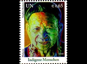 UNO Wien Mi.Nr. 685 Indigene Menschen, Malaysia (0,65)