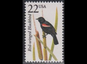 USA Mi.Nr. 1900 Nordamerikanische Fauna, Rotschulterstärling (22)