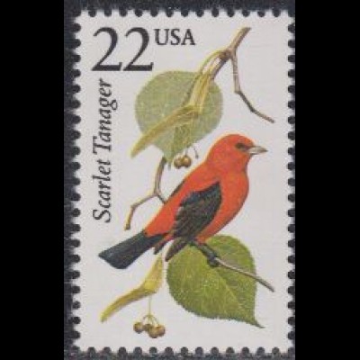 USA Mi.Nr. 1903 Nordamerikanische Fauna, Scharlachtangar (22)
