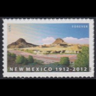 USA Mi.Nr. 4777 100Jahre Bundesstaat New Mexico, skl. (-)