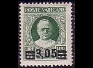Vatikan Mi.Nr. 43 Freim. Papst Pius XI. mit Aufdruck (3,05L)