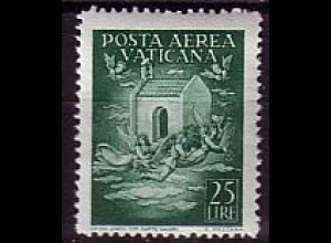 Vatikan Mi.Nr. 144 Flugpostmarke Engel tragen Casa Sancta (25L)