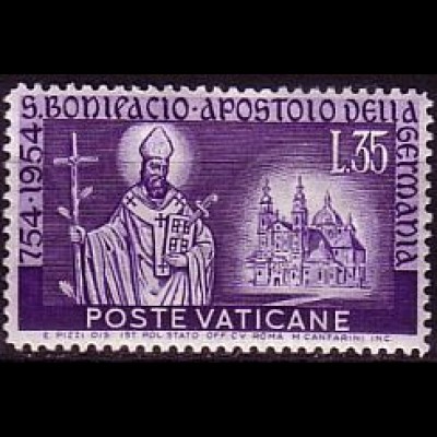 Vatikan Mi.Nr. 231 Ermordung Ho. Bonifatius, Dom zu Fulda (35)