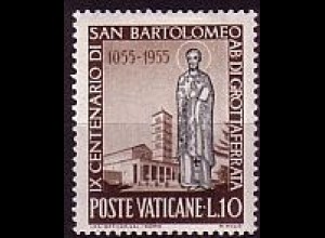 Vatikan Mi.Nr. 238 H. Bartholomäus, Basilika von Grottaferrata (10)