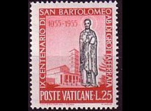 Vatikan Mi.Nr. 239 H. Bartholomäus, Basilika von Grottaferrata (25)