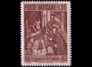 Vatikan Mi.Nr. 259 Hl. Ignatius von Loyola vor Papst Paulus III. (35)