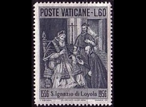Vatikan Mi.Nr. 260 Hl. Ignatius von Loyola vor Papst Paulus III. (60)