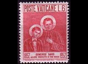 Vatikan Mi.Nr. 267 H. Domenico Savio mit hl. Giovanni Bosco (6)