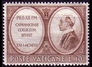 Vatikan Mi.Nr. 271 Collegio Caprancia Papst Pius XII. (10)